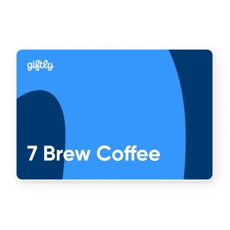 7 brew coffee gift card