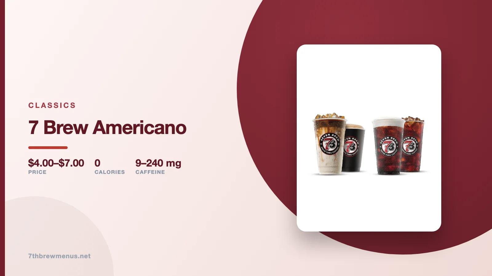 7 brew americano