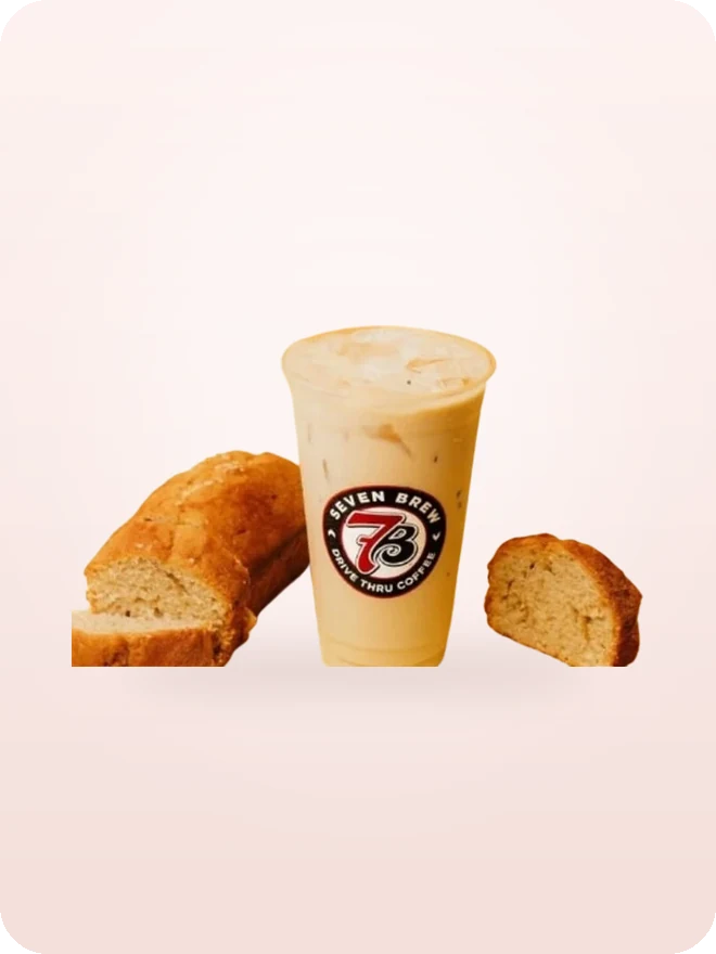 7 brew banana bread mocha