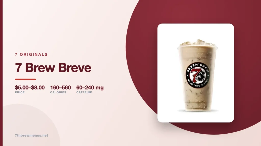 7 Brew Iced Breve