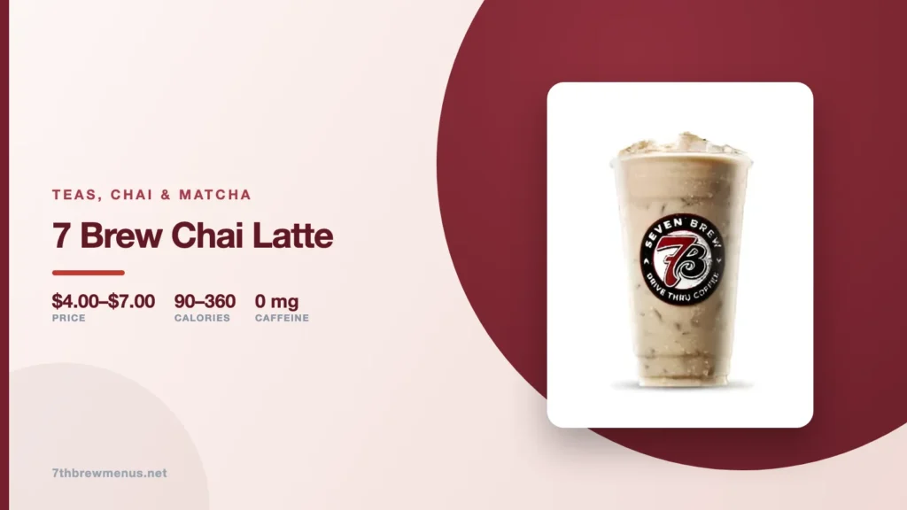 7 Brew Chai Latte