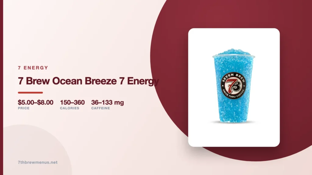 7 Brew Ocean Breeze 7 Energy