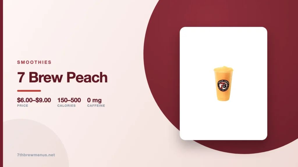 7 Brew Peach
