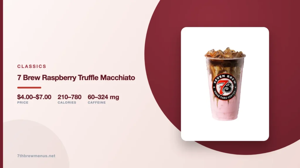 7 Brew Raspberry Truffle Macchiato