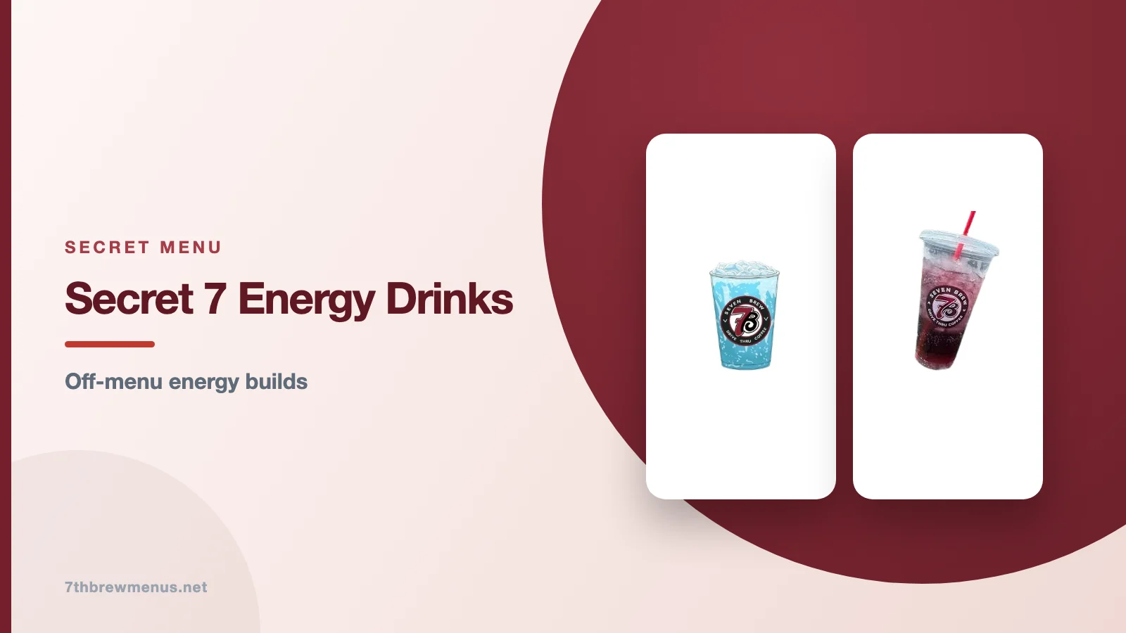 7 brew secret menu energy drinks