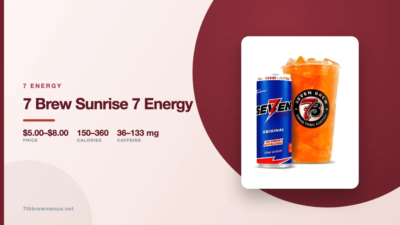 7 brew sunrise 7 Energy
