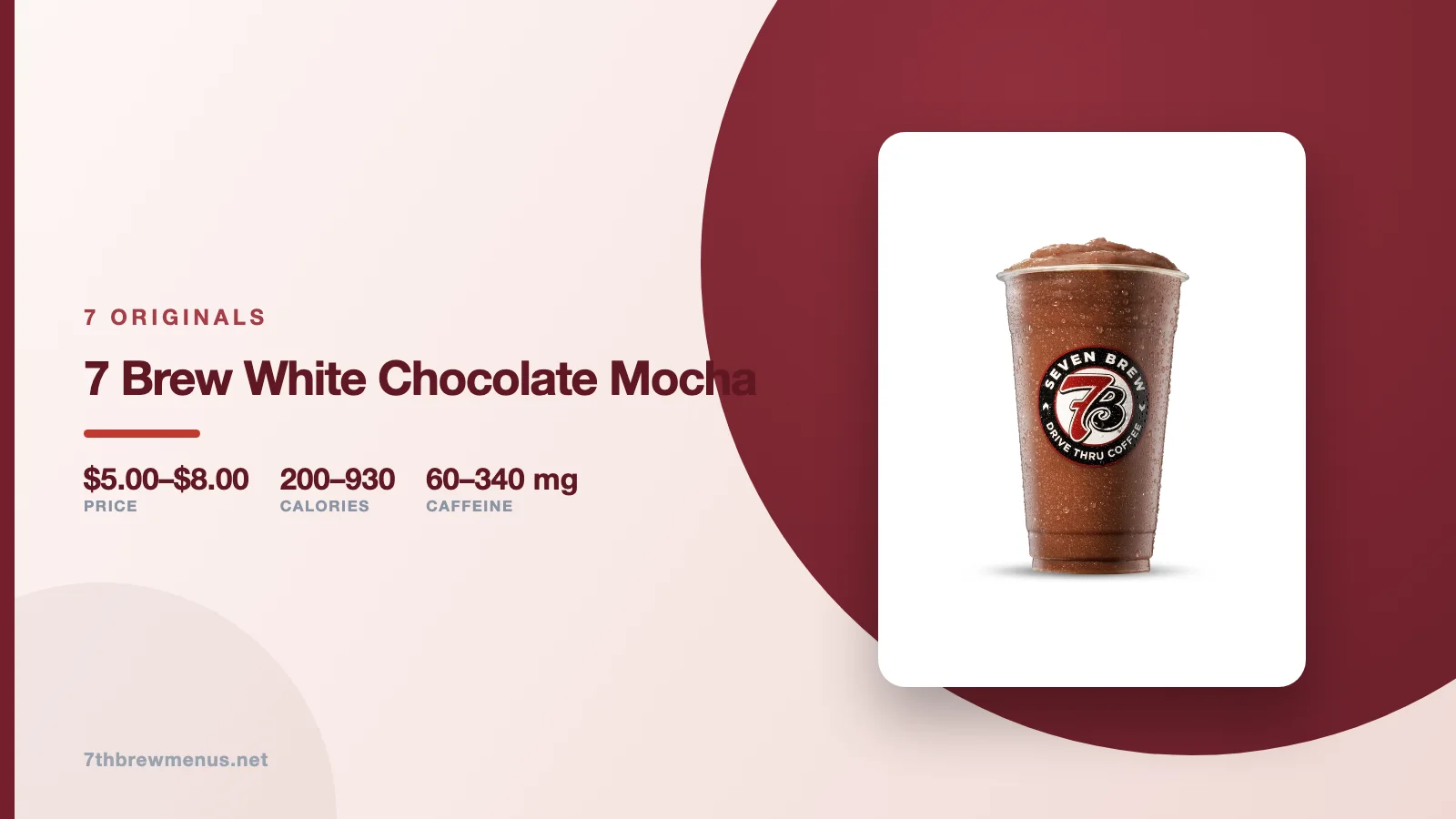 7 brew white chocolate mocha